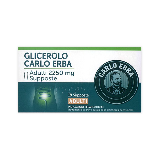 Glicerolo Ad 18 Supposte 2.250 Mg