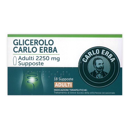 Glicerolo Ad 18 Supposte 2.250 Mg Glicerolo Ad 18 Supposte 2.250 Mg