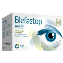 Blefastop Garza Con Hy-ter In Cotone Piegata Con Filo Di Bario 28 Pezzi