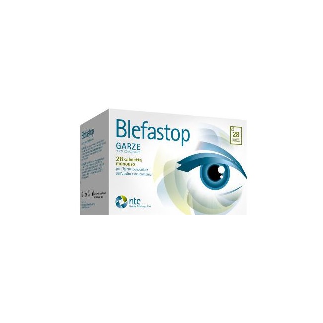 Blefastop Garza Con Hy-ter In Cotone Piegata Con Filo Di Bario 28 Pezzi