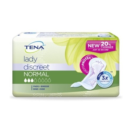 Pannolone Sagomato Tena Discreet Normal 12 Pezzi