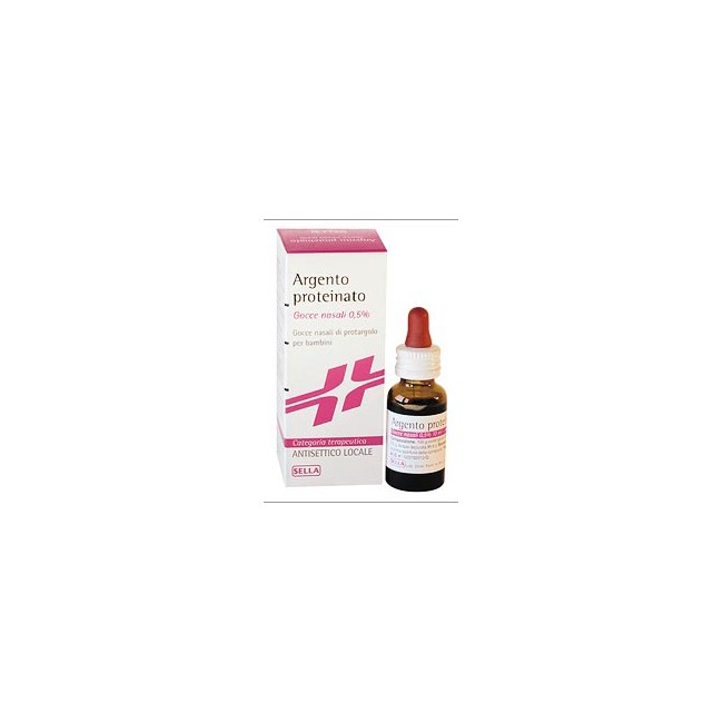 Argento Proteinato Bambini Gocce Orl 10 Ml 0,5%