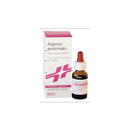 Argento Proteinato Bambini Gocce Orl 10 Ml 0,5%