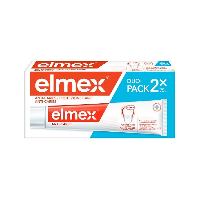 Elmex Protezione Carie 2 X 75 Ml Elmex Protezione Carie 2 X 75 Ml
