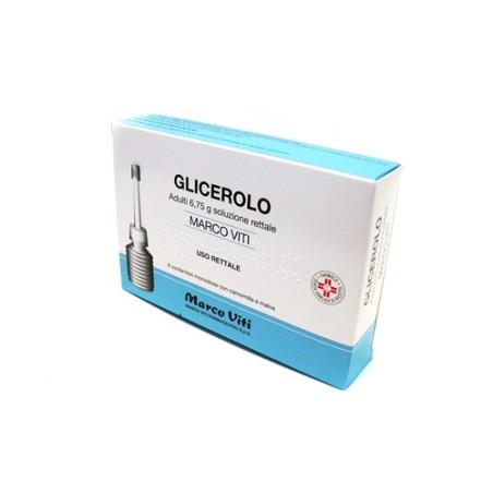 Glicerolo Ad 6 Contenitori Monodose 6,75 G Soluzione Rettale Con Camomilla E Malva Glicerolo Ad 6 Contenitori Monodose 6,75 G Soluzione Rettale Con Camomilla E Malva