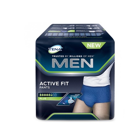 Pull Up Uomo Tena Men Pants Active Fit L 8 Pezzi