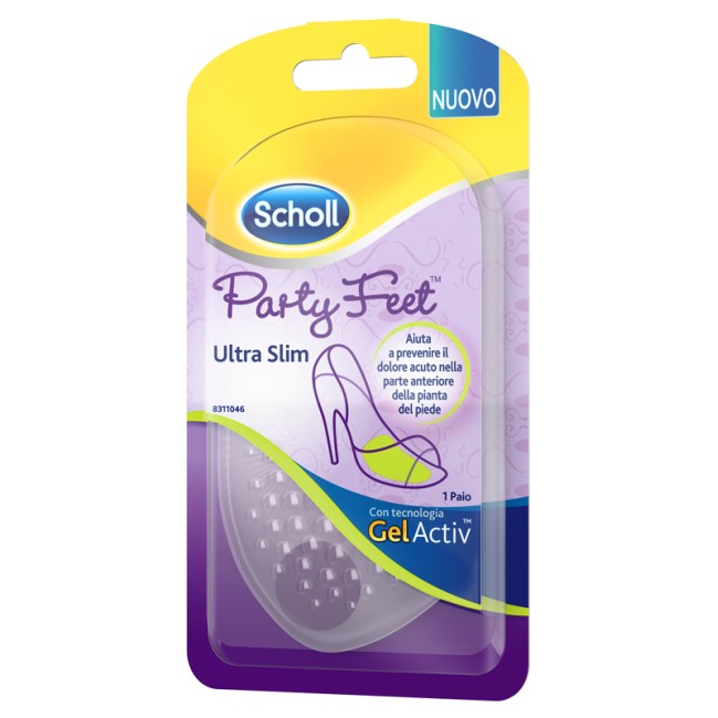 Plantare Con Cuscinetto Party Feet Gel Activ Ultra Slim 1 Paio Plantare Con Cuscinetto Party Feet Gel Activ Ultra Slim 1 Paio