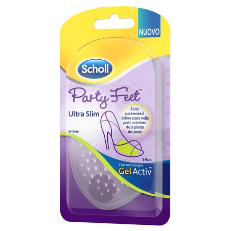 Plantare Con Cuscinetto Party Feet Gel Activ Ultra Slim 1 Paio
