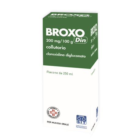 Broxodin Colluttorio 250 Ml 0,2%