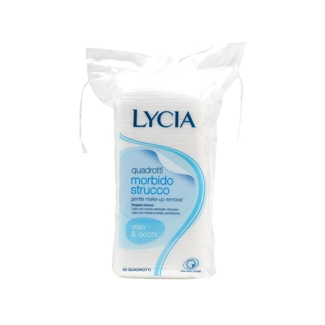 Lycia 50 Quadrotti Cotone Striscia 12 Pezzi Lycia 50 Quadrotti Cotone Striscia 12 Pezzi