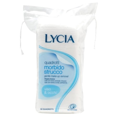 Lycia 50 Quadrotti Cotone Striscia 12 Pezzi