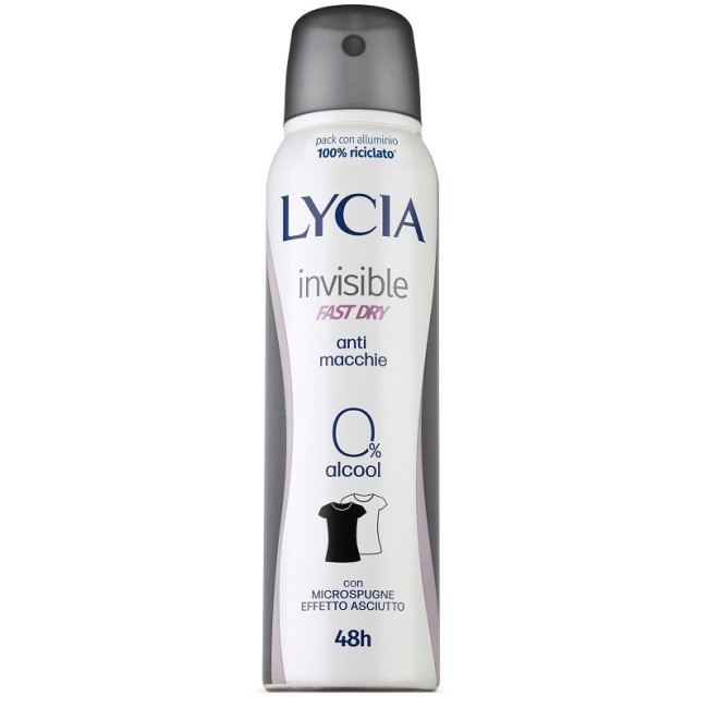 Lycia Spray Invisible Fast Dry 150 Ml Lycia Spray Invisible Fast Dry 150 Ml