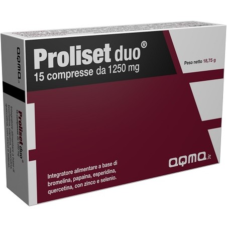 Proliset Duo 15 Compresse