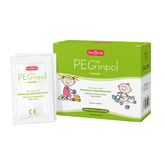 Peginpol Macrogol 3350 Sospensione Orale 20 Bustine Peginpol Macrogol 3350 Sospensione Orale 20 Bustine