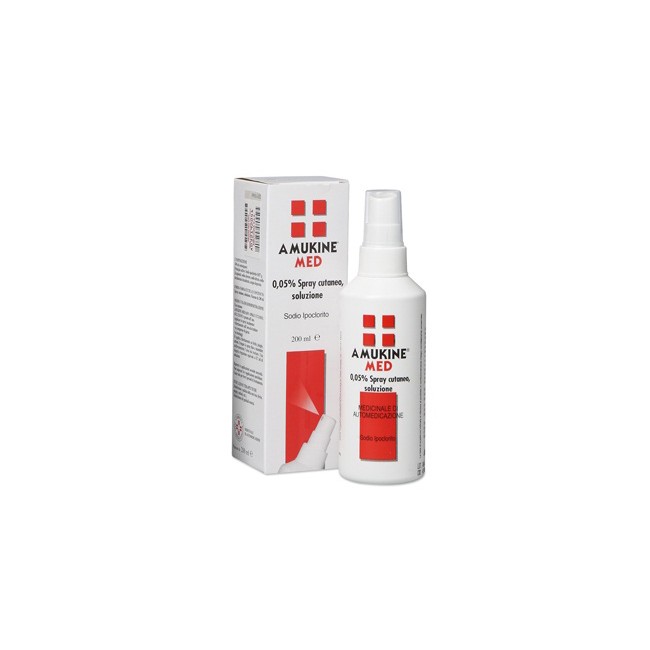 Amukine Med Soluzione Dermatologica 200 Ml 0,05% Amukine Med Soluzione Dermatologica 200 Ml 0,05%