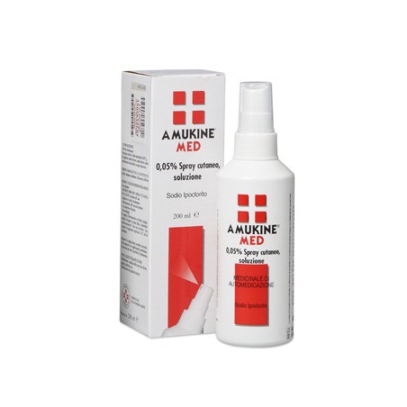 Amukine Med Soluzione Dermatologica 200 Ml 0,05%