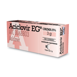 Aciclovir Crema Dermatologica 3 G 5%