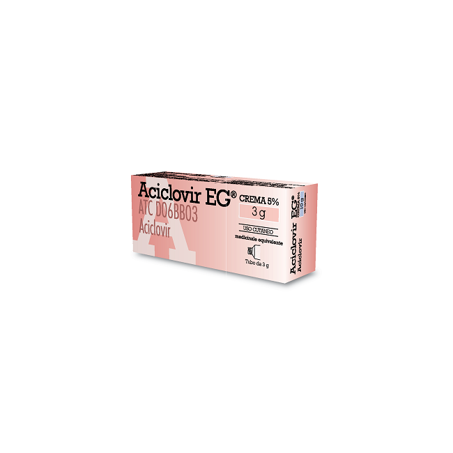 Aciclovir Crema Dermatologica 3 G 5%