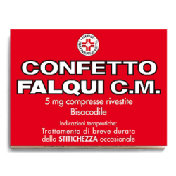 Confetto Falqui Cm 20 Compresse Rivestite 5 Mg