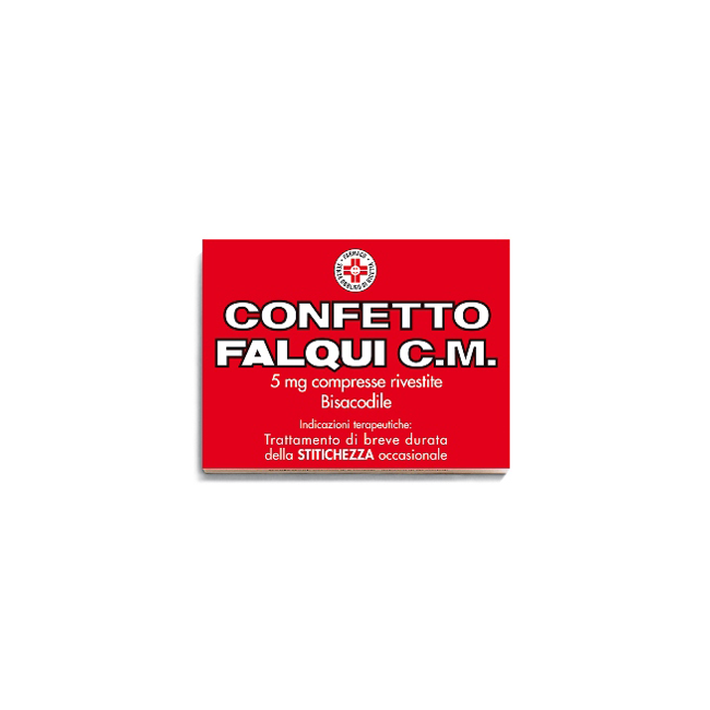Confetto Falqui Cm 20 Compresse Rivestite 5 Mg
