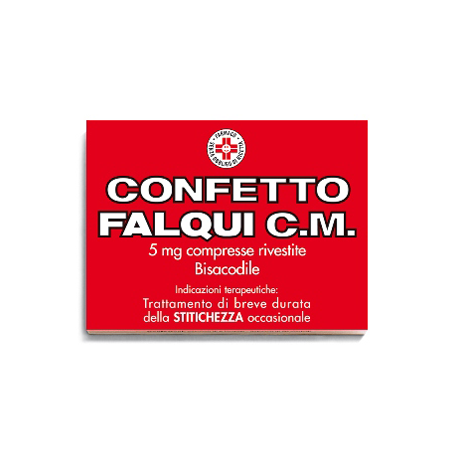 Confetto Falqui Cm 20 Compresse Rivestite 5 Mg Confetto Falqui Cm 20 Compresse Rivestite 5 Mg