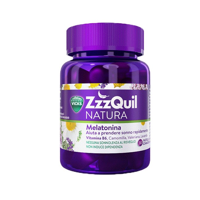 Vicks Zzzquil Natura 30 Pastiglie Gommose