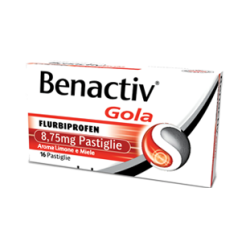 Benactiv Gola 16 Pastiglie 8,75 Mg Limone Miele