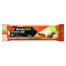 Rocky 36% Protein Bar Triple Choco Barretta 50 G