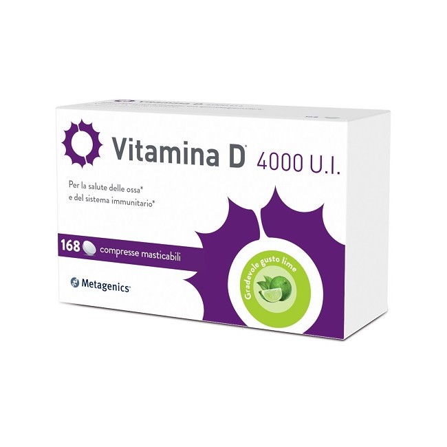 Vitamina D 4000ui 168 Compresse Masticabili Vitamina D 4000ui 168 Compresse Masticabili
