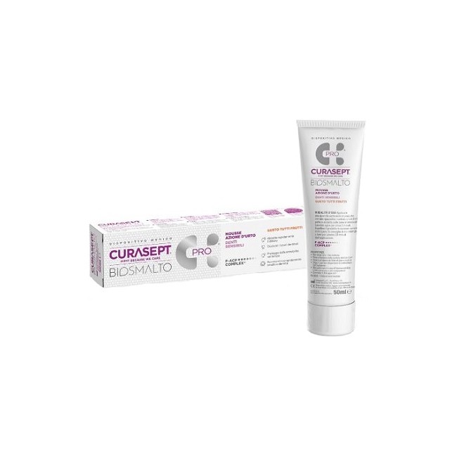 Curasept Biosmalto Mousse Denti Sensibili 50 Ml Curasept Biosmalto Mousse Denti Sensibili 50 Ml
