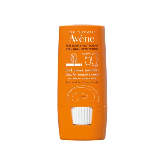 Avene Eau Thermale Stick Large Zone Sensibili 50+ 8 G Avene Eau Thermale Stick Large Zone Sensibili 50+ 8 G