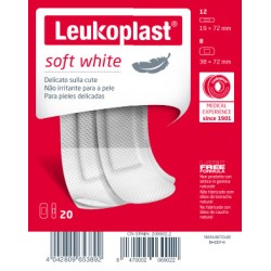 Leukoplast Soft White 20 Pezzi Assortiti