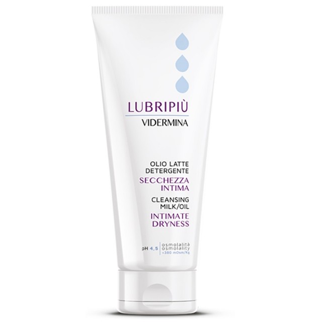 Vidermina Lubripiu' Olio Latte Detergente Secchezza Intima 200 Ml Vidermina Lubripiu' Olio Latte Detergente Secchezza Intima 200 Ml