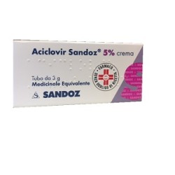 Aciclovir Crema Dermatologica 3 G 5%