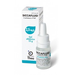 Siccafluid Gel Oftalm 10 G 2,5 Mg/g