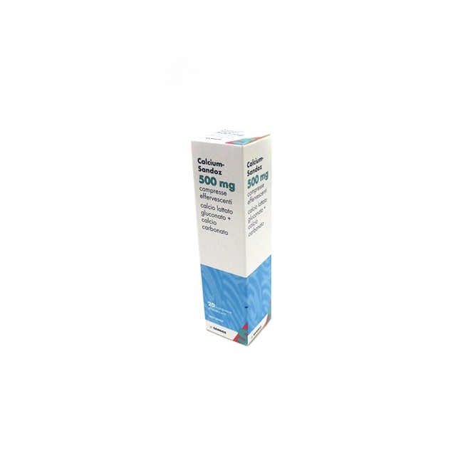 Calcium 20 Compresse Effervescenti 500 Mg