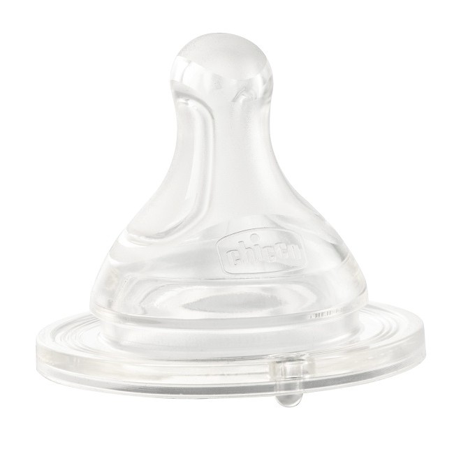 Chicco Tettarella Perfect 5 0m In Silicone 1 Foro 2 Pezzi