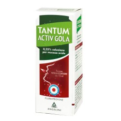 Tantum Verde Gola Soluzione Mucosa Soluzione Orale 15 Ml 0,25%