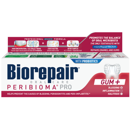 Biorepair Oral Care Peribioma Pro Collutorio Gengive Mousse 200 Ml