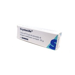Crystacide Crema Dermatologica 25 G 1%