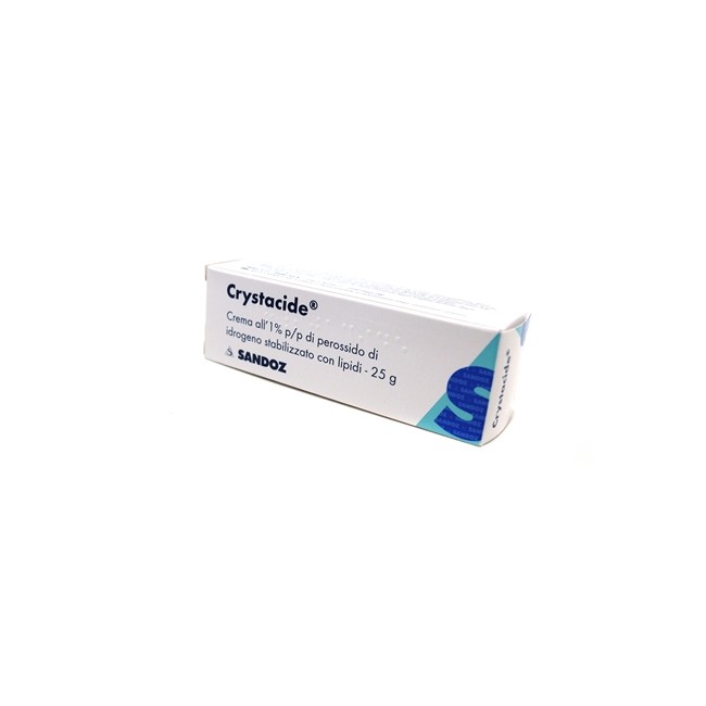 Crystacide Crema Dermatologica 25 G 1%