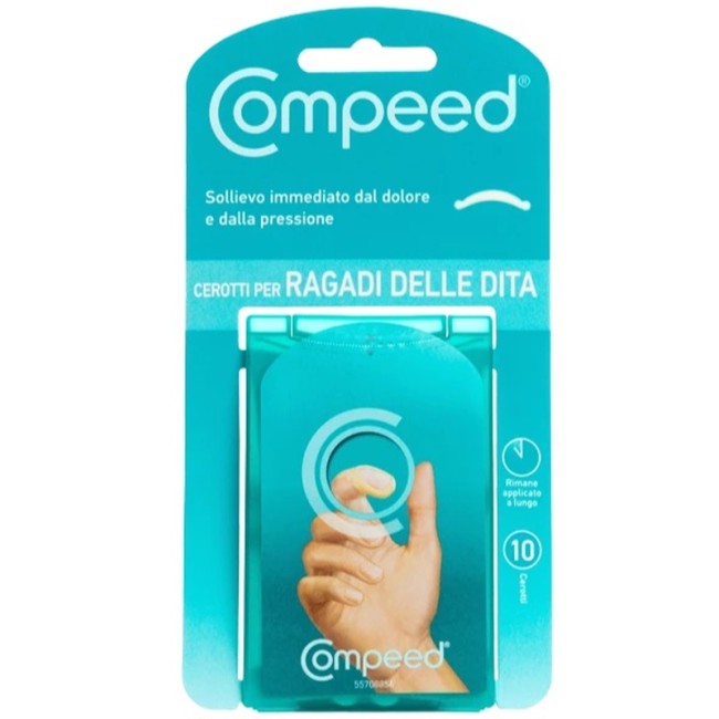 Compeed Cerotti Per Ragadi Dita 10 Pezzi Compeed Cerotti Per Ragadi Dita 10 Pezzi