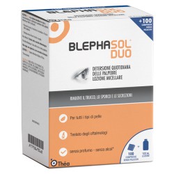 Blephasol Duo Soluzione Micellare Igiene Palpebrale 100 Ml + 100 Garze