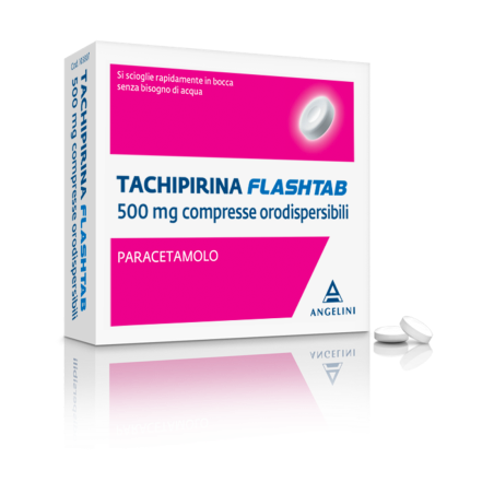 Tachipirina Flashtab 16 Compresse Orodispers 500 Mg Tachipirina Flashtab 16 Compresse Orodispers 500 Mg