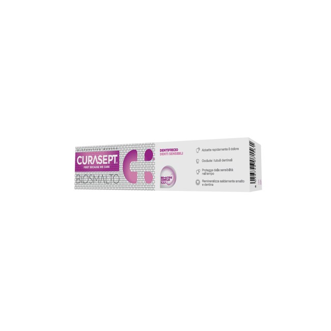 Curasept Biosmalto Dentifricio Denti Sensibili 75 Ml Curasept Biosmalto Dentifricio Denti Sensibili 75 Ml
