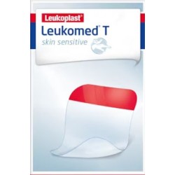 Leukomed T Skin Sensitive Medicazione Post-operatoria Trasparente Con Massa Adesiva In Silicone 7,2x5 Cm 5 Pezzi