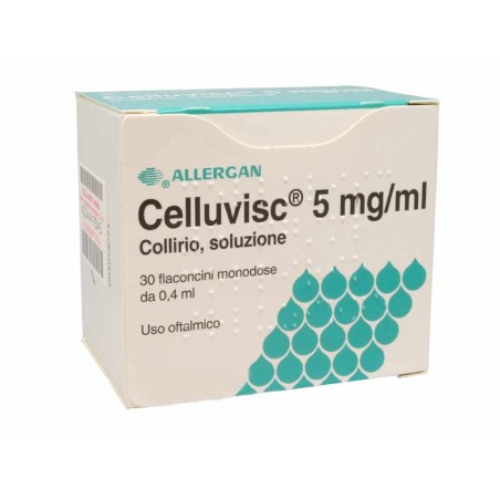 Celluvisc 30 Monodose Collirio 0,4 Ml 5 Mg/ml Celluvisc 30 Monodose Collirio 0,4 Ml 5 Mg/ml