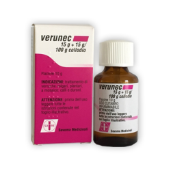 Verunec Collodio Soluzione Cutanea 15 G + 15 G/100 G