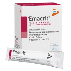 Emacrit Orosolubile 30 Stick Pack