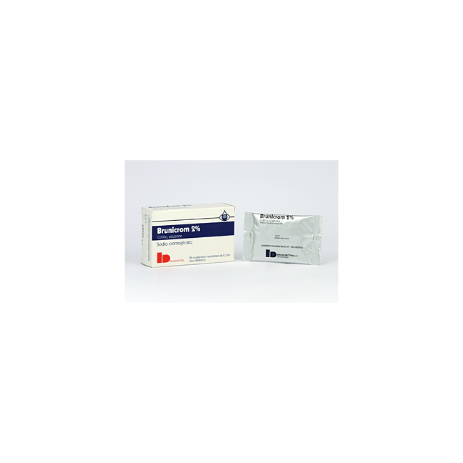 Brunicrom Collirio 20 Monodose 0,3 Ml 2%